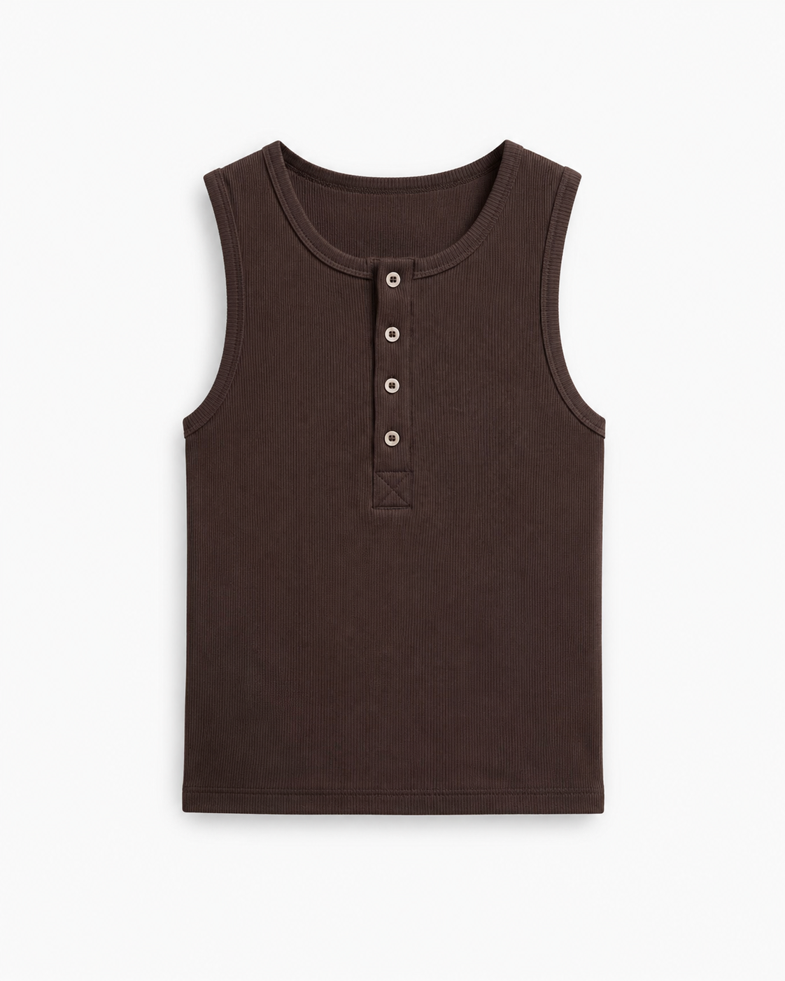 VBS FİTİLLİ DÜĞMELİ TANK TOP ATLET