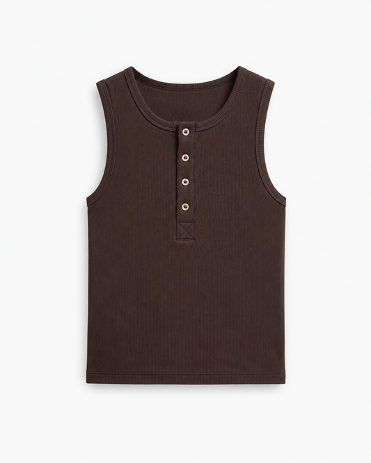 VBS FİTİLLİ DÜĞMELİ TANK TOP ATLET