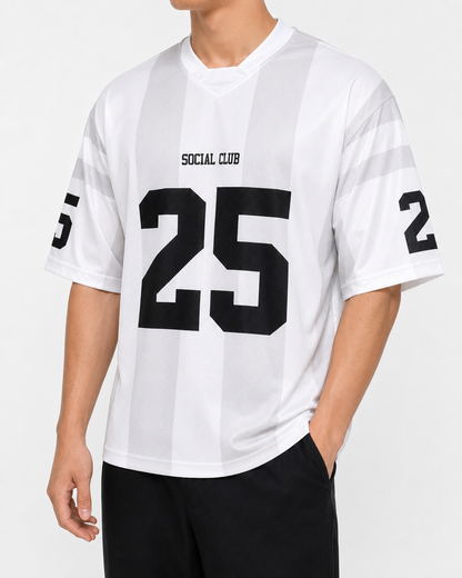 MESH JERSEY OVERSİZE FOOTBALL TİŞÖRT