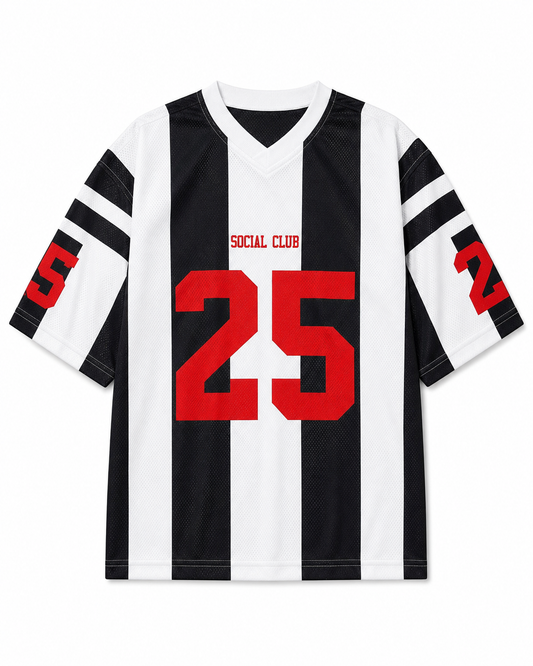 MESH JERSEY OVERSİZE FOOTBALL TİŞÖRT
